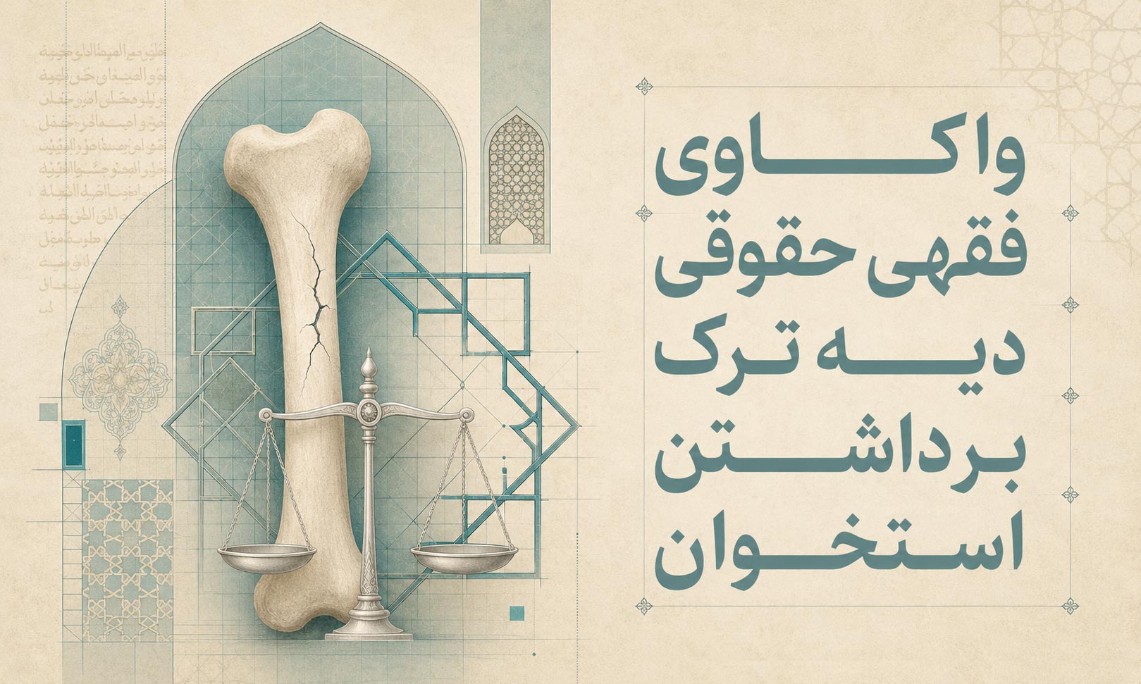 واکاوی فقهی حقوقی دیه ترک برداشتن استخوان