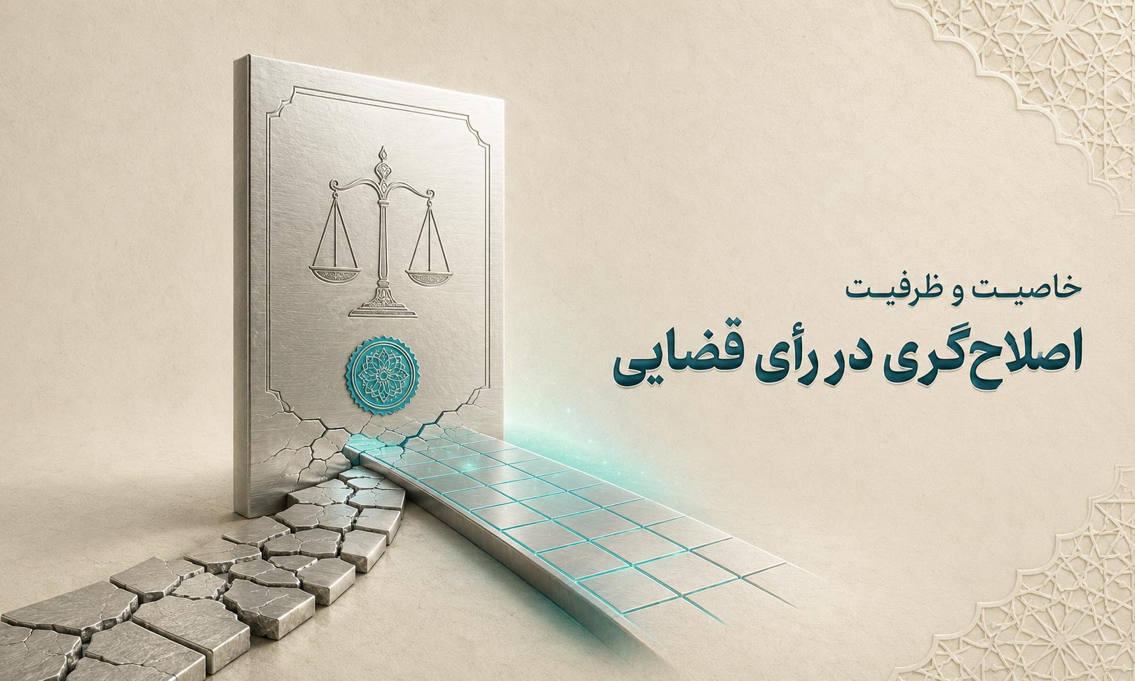 خاصیت و ظرفیت اصلاح گری در رای قضایی