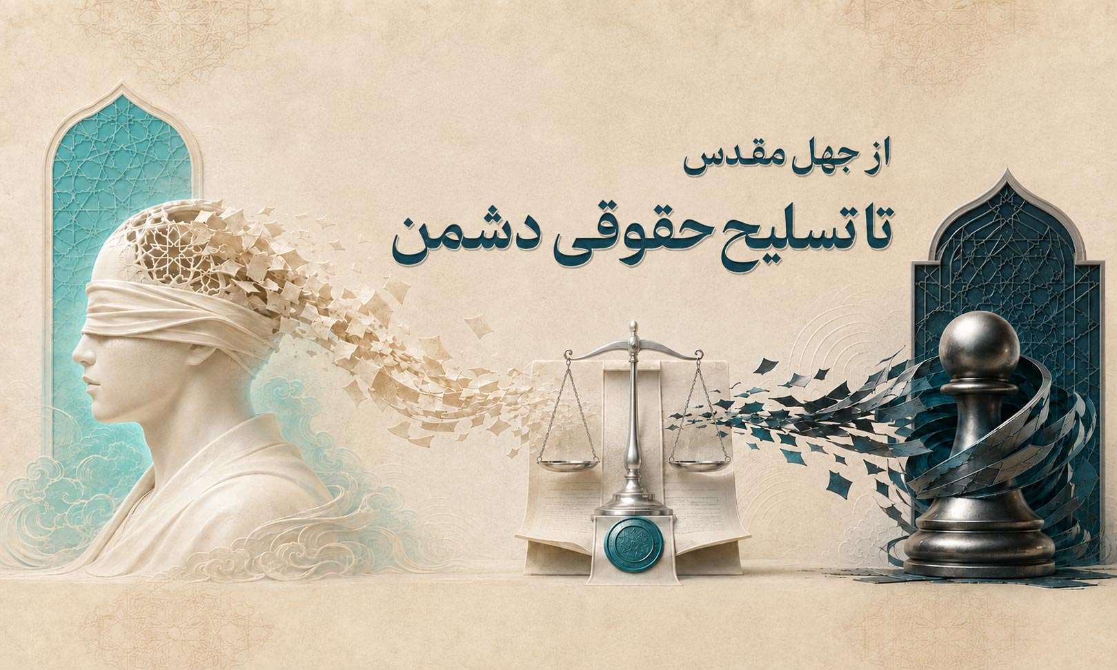 از جهل مقدس تا تسلیح حقوقی دشمن