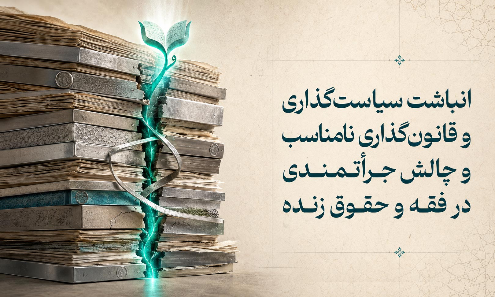 انباشت سیاست‌گذاری و قانون‌گذاری نامناسب و چالش جرأتمندی در فقه و حقوق زنده